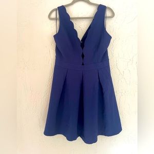 Navy Adeline Rae size L - elegant